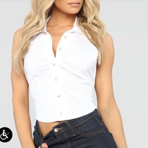 cute backless halter top